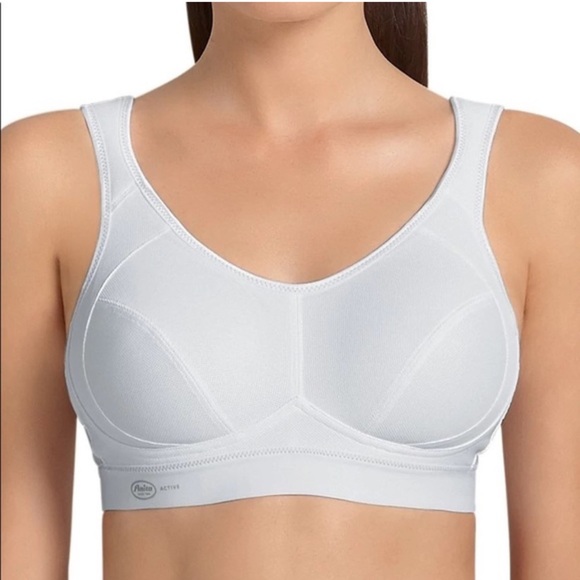 💄2 for 15$💄Athletic Works Off White Sports Bra Size Large Womens US - Picture 2 of 5